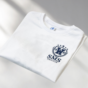 KOSZULKA BAWEŁNIANA WROCŁAW WHITE DZIECIĘCA 190